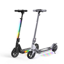 Load image into Gallery viewer, isinwheel S2&amp;S7 Electric Scooter for Kids,150W/250W Foldable(only S7) and 3 Adjustable Heights Kids Electric Scooter with Dual Brake, LED Display, Gift for Kid (Dark Black)
