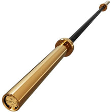 Load image into Gallery viewer, Mikolo 7ft Olympic Barbell, Barbell for Weightlifting and Powerlifting 45lb, - Black&amp;Gold
