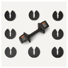 Load image into Gallery viewer, Amazon Basics Adjustable Dumbbell with 5 Weight Options, 25 lb, Single Dumbbell, Black
