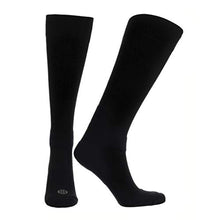 Load image into Gallery viewer, Doctor's Choice Compression Socks for Men &amp; Women, Over-the-Calf, 10-20 mmHg, For Support &amp; Recovery, Seamless Toe, Non-Binding Top (Black, Medium)
