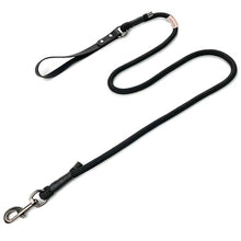 Load image into Gallery viewer, FOVRLZSE 5FT Heavy Duty Dog Leash, Large Medium Dogs, Black
