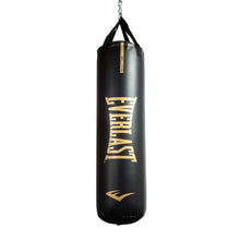 Load image into Gallery viewer, Everlast Elite 2 Nevatear Heavy Punching Bag Home Gym Equipment with Dual Hanging Strap and Swivel Mount for Boxing and Martial Arts Training, Black
