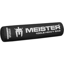 Load image into Gallery viewer, Meister 100lb Filled Heavy Bag for Boxing, MMA &amp; Muay Thai - 60" Professional Kicking &amp; Punching Bag - Black
