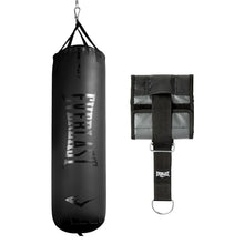Load image into Gallery viewer, Everlast Elite 2 Heavy Bag (70 LB) with Wood Beam Heavy Punching Bag Hanger, Durable Boxing Heavy Bag for Home Training
