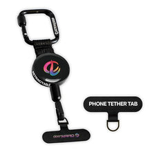 Load image into Gallery viewer, ClutchLoop Anti-Theft Phone Tether - Universal Adhesive Anchor, Retractable Steel Line and Locking Carabiner - Secure for Travel, Festivals, Content Creation &amp; Daily Protection.
