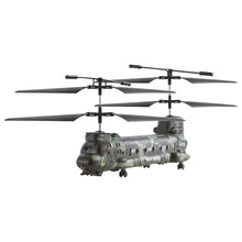 Load image into Gallery viewer, RC Helicopter, 2.4GHz Military Remote Control Helicopter, 3.5 Channel RC Airplane for Kid, 20 Mins Flight Time, One-Key Takeoff/Landing &amp; LED Lights

