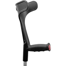 Load image into Gallery viewer, PEPE Mobility Forearm Crutches for Adults (x2 Units) Open Cuff, Adjustable Height, Aluminium,  Made in Europe
