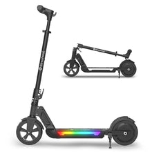 Load image into Gallery viewer, isinwheel S2&amp;S7 Electric Scooter for Kids,150W/250W Foldable(only S7) and 3 Adjustable Heights Kids Electric Scooter with Dual Brake, LED Display, Gift for Kid (Dark Black)
