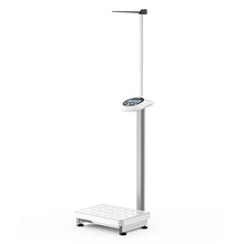 Load image into Gallery viewer, Helsevesen Digital Scale with Height Measurement Rod, Medical Body Weight Scale，Economy Physician Scale，Weight Capacity 440 lbs / 27.6”-78”
