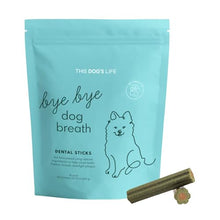 Load image into Gallery viewer, Dental Chews for Dogs - Scrapes Plaque, Freshens Breath &amp; Fights Tartar - Dual-Layered Probiotic Dental Sticks - Vet-Formulated with 16 Active Ingredients - All Dog Sizes - Made in the USA - 30 Count
