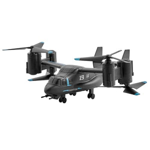 RC Helicopter, 2.4GHz Remote Control Helicopter with Gyro, 4-Channel RC Airplane for Beginner, Wing Lights & One-Key Takeoff/Landing