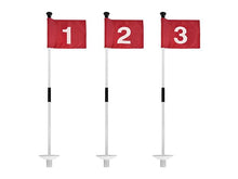 Load image into Gallery viewer, Golf Flagstick for Portable Sectional Yard - Foldable Golf Pin Flag with Putting Flag Ideal for Backyard Practice
