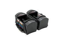 Load image into Gallery viewer, PowerBlock Sport 24 Adjustable Dumbbells, Sold in Pairs, 3-24 lb. Durable Steel Build, Innovative At Home Workout Equipment, All-in-One Exercise Product, Strength Training
