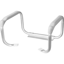 Load image into Gallery viewer, DMI Toilet Safety Rails Toilet Handles for The Elderly Toilet Safety Handrails Frame Easy Assembly with no Tools, White
