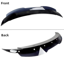 Load image into Gallery viewer, STSEV01 Rear Wickerbill Spoiler Wing Fit for Dodge Charger SE/SXT/SRT/GT/RT/Daytona/Scat Pack 2011-2023, Glossy Black Hellcat Style Spoiler + Smoked Wicker Bill Exterior Accessories
