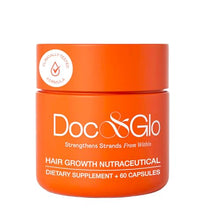 Load image into Gallery viewer, Doc &amp; Glo Healthy Hair Nutraceutical Hair Support Supplement (60 Capsules) - Supports Hair Growth &amp; Nourish From Inside Out - 1 Month Supply
