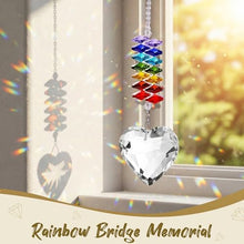 Load image into Gallery viewer, Dog Memorial Gifts for Loss of Dog, Personalized Pet Memorial Suncatcher with Paw Photo Frame, Pet Loss Sympathy Gift, Dog and Cat Remembrance Bereavement Passing Away Keepsake with Memorial Bracelet
