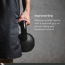 Load image into Gallery viewer, Body Sport Cast Iron Kettlebell, 15 lb. – At-Home Gym Equipment ,Strength &amp; Core Training Equipment
