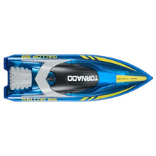 Load image into Gallery viewer, RC Boat for Kids, Remote Control Boat for Pools &amp; Lakes, Racing Boat with LED Light &amp; 2 Rechargeable Batteries, Whole Body Waterproof
