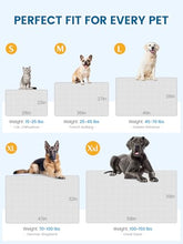 Load image into Gallery viewer, Mora Pets Dog Cooling Mat Pet Cooling Pad for Large Dogs &amp; Cats Q-Max>0.5, Breathable Washable Self Cool Dog Mat for Indoor Floors, Crate, Sofa &amp; Outdoor Use, Non Gel Summer Ice Silk Cold Pad L 41x28
