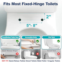 Load image into Gallery viewer, HolyHeal Toilet Safety Rails for Seniors, Height Adjustable Toilet Safety Frame Grab Bars, 500lb Toilet Support Rails Easy Installation &amp; No Wobble, Toilet Assistance Handles for Elderly and Disabled
