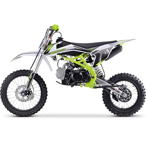 Gas Dirt Bike for Adult, 125CC 4-Stroke Dirt Bike, EPA Approved Gas Powered with Front Fork and Rear Mono Shock