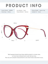 Load image into Gallery viewer, DOERAYMI Blue Light Glasses for Woman &amp; Men,Computer Glasses for Men &amp;Women-Anti Fatigue,HD Screen Glasses for Office,Reading (red9014)

