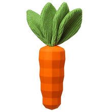 Load image into Gallery viewer, MewaJump Dog Squeaky Chew Toys for Aggressive Chewers, Rubber Carrot Dog Toys for Training and Cleaning, Durable Interactive Tough Dog Toy for Puppy Medium Dogs
