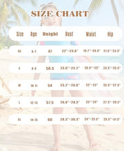 Load image into Gallery viewer, DOCUMO Girls Rash Guard Swimsuit 2-Piece Short Sleeve Colorblock Quick Dry Bathing Suit UPF 50+ Beach Swimwear Size 6-15Y (Tie Dye# Blue, X-Large)
