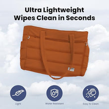 Load image into Gallery viewer, Rubyloo Puffer Dog Travel Bag for Dog Moms, Diaper Bag with Travel Bowls
