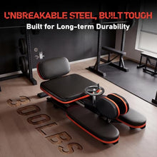Load image into Gallery viewer, Rigel Leg Stretcher, 220LBS Leg Stretch Machine, Heavy Duty Steel Frame Equipment Splits Machine, Leg Stretching Training Machine for Home Gym Split Machine Training Fitness
