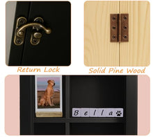 Load image into Gallery viewer, Sofunii 12x16 Inch Solid Wood Pet Memorial Shadow Box Frame with Shelves
