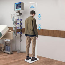 Load image into Gallery viewer, Professional Ultrasonic Medical Scale w/LCD Display Digital Physician Scale Height and Weight Scale for Measuring BMI Body Fat Muscle Calories and More

