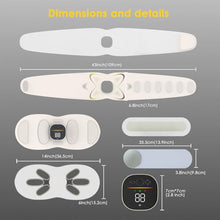 Load image into Gallery viewer, FAD Cleard - Abs Sculptor, Ab Stimulator Belt with Heating Pad for Belly Fat Burning, ab Toner Muscle Stimulator for Stomach Exercise Smooth &amp; Firm, Lower Back Massager for Pain Relief Unisex Gifts
