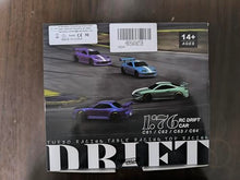 Load image into Gallery viewer, Turbo Racing 1:76 Scale Drift RC Car with Gyro Mini Full Proportional RTR 2.4GHZ Remote Control with 2 Replaceable Body Shell
