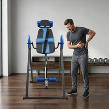 Load image into Gallery viewer, Gravity Inversion Table Foldable Inverter Stretcher Machine Heavy Duty Portable Fitness Equipment For Home Gym Body Relief Spine Back Pain Relief Muscle Relax Exercise Training Use 330Lbs
