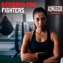 Load image into Gallery viewer, Ringside 100 lb Powerhide Heavy Bag for Boxing, MMA, Muay Thai &amp; Kickboxing, Soft Filled Punching Bag with Foam Liner, Chain &amp; Swivel Included, Black
