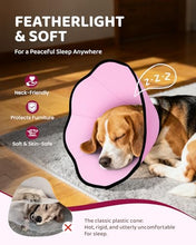 Load image into Gallery viewer, MIDOG Dog Cone Collar After Surgery, Soft Dog Cone Alternative to Stop Licking,Adjustable Elizabethan Recovery Cones for Small to Large Sized Dogs
