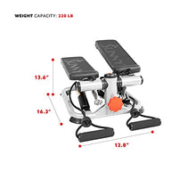 Load image into Gallery viewer, Sunny Health &amp; Fitness Total Body 2-in-1 Mini Stair Stepper, for Exercise at Home - SF-S0978
