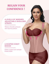 Load image into Gallery viewer, SHAPSHE Waist Trainer for Women, Tummy Control Sports Girdle, Rosy Brown-classic Small
