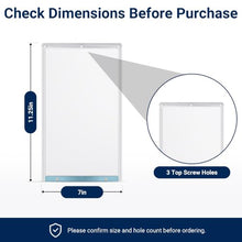 Load image into Gallery viewer, Medium Dog Door Replacement Flaps 7" x 11.25", Compatible with Ideal Pet Products, Clear Flexible Replacement Flap, Dog Door Flap for Easy Installation
