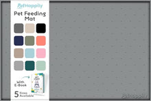 Load image into Gallery viewer, Dog Food Mat - 28x18 Raised Edges Dogs Mat for Food and Water Prevent Spill, Waterproof Cat Food Mats Protect Floors, Easy Clean Dog Bowl Mats for Food and Water, Silicone Pet Feeding Placemats
