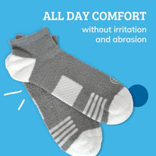 Load image into Gallery viewer, Doctor's Choice Men's &amp; Women's Sleeping Socks, No Show Cozy Compression, Gray, X-Large
