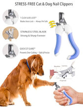Load image into Gallery viewer, Dog Cat Grooming Kit, Brushes, Dematting Rake and Comb, Nail Clipper, Nail File, Flea Comb (Blue 6 Kits)
