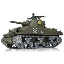 Load image into Gallery viewer, Heng Long US in Stock, 1/16 Customized Pro Version 7.0 M4A3 Sherman RC Tank 3898 Barrel Retractable Idle Smoking
