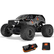 Load image into Gallery viewer, RC Truck 1/10 Gorgon 2 Wheel Drive RTR Brushed Monster Truck Battery &amp; Charger Included Gun Metal

