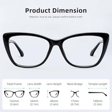 Load image into Gallery viewer, DOERAYM Blue Light Glasses for Woman: Amber Tint Reading Glasses for Night Shift Nurses &amp; Office Workers
