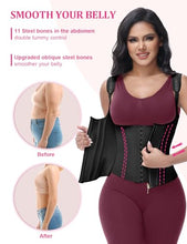 Load image into Gallery viewer, SHAPSHE Waist Trainer for Women, Tummy Control Sports Girdle, Black-short Torso - XL
