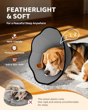 Load image into Gallery viewer, MIDOG Dog Cone Collar After Surgery, Soft Dog Cone Alternative to Stop Licking,Adjustable Elizabethan Recovery Cones for Small to Large Sized Dogs
