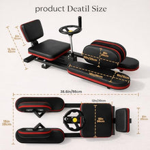Load image into Gallery viewer, Leg Stretch Machine for Splits, 440LBS Heavy Duty Steel Frame Leg Stretcher, Split Machine Training Fitness for Home Gym, 240° Leg Stretching Equipment for Adults Teens Ballet Dance Gymnastics（Red）
